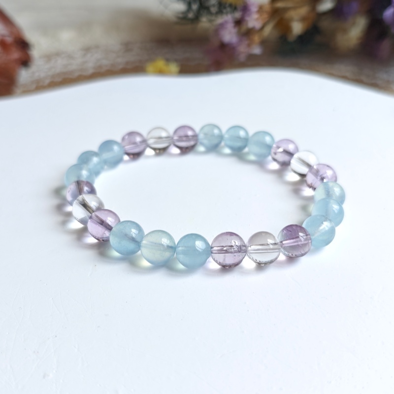 Five Elements crystal bracelets with Energy and Intention Cards