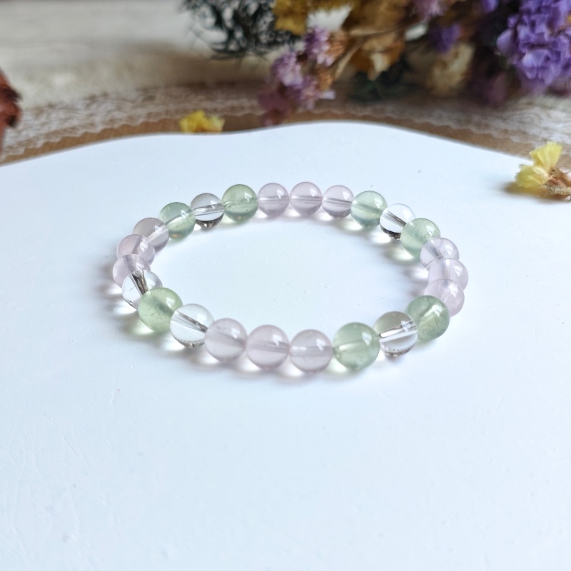 Five Elements crystal bracelets with Energy and Intention Cards